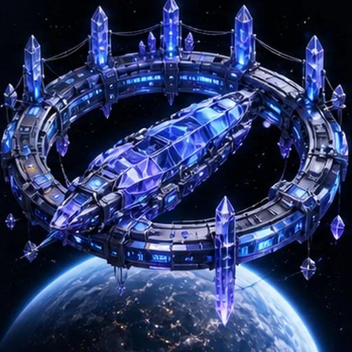 Lattice Orbital Shipyard — Auralith Concord building
