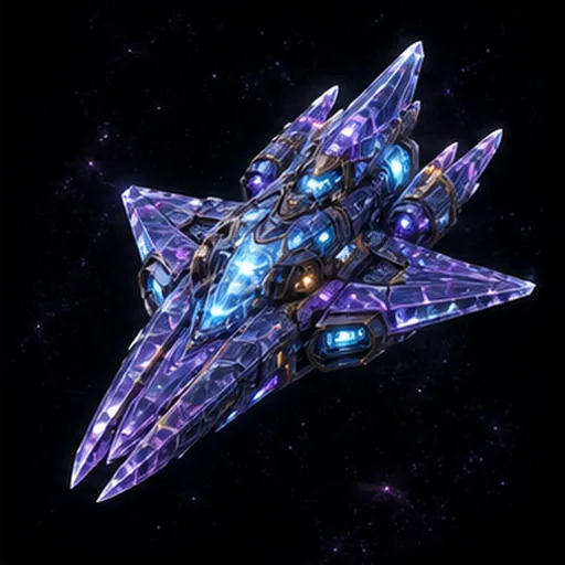 Lattice Spear — Auralith Concord ship