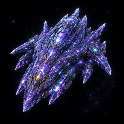 Prismatic Worldbreaker — Auralith Concord ship
