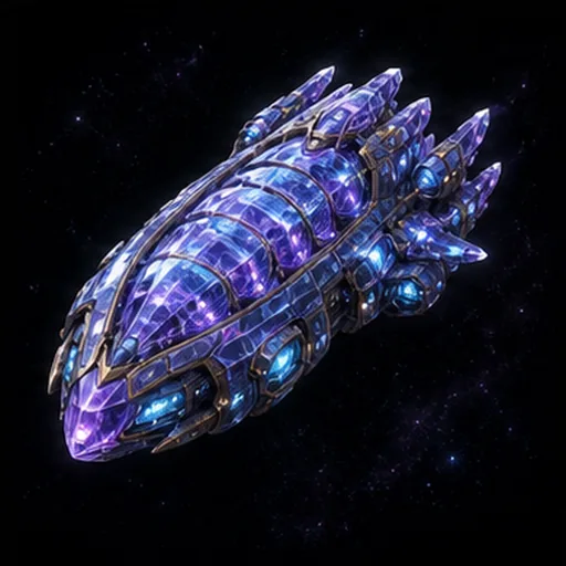 Concord Descent Ark — Auralith Concord ship