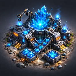 Terran Crystal Mine — Terran Directorate building
