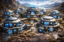 Terran Housing Complex — Terran Directorate building