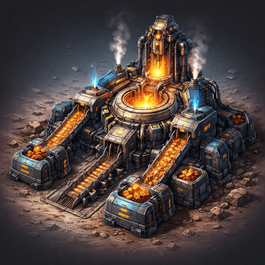 Terran Metal Mine — Terran Directorate building