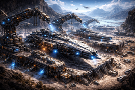 Terran Shipyard — Terran Directorate building