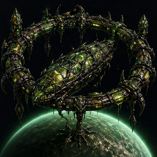 Brood Orbital Shipyard — Varkesh Brood building