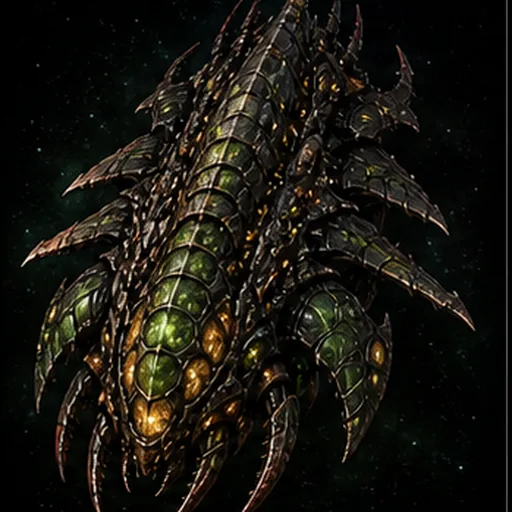 Brood Leviathan — Varkesh Brood Battleship