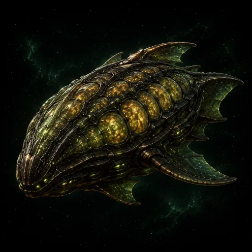 Brood Civilian Transport — Varkesh Brood ship