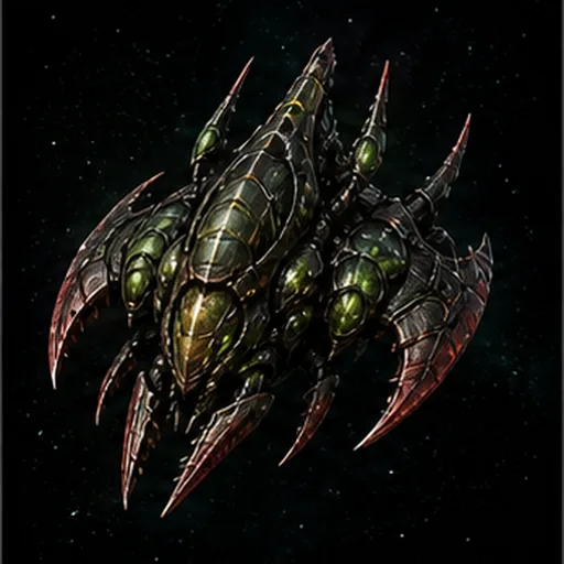 Horned Ravager — Varkesh Brood ship