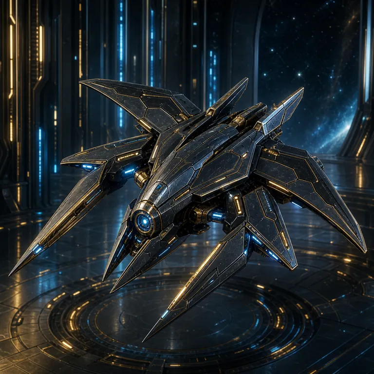 Vector Interceptor — Synthera Assembly ship